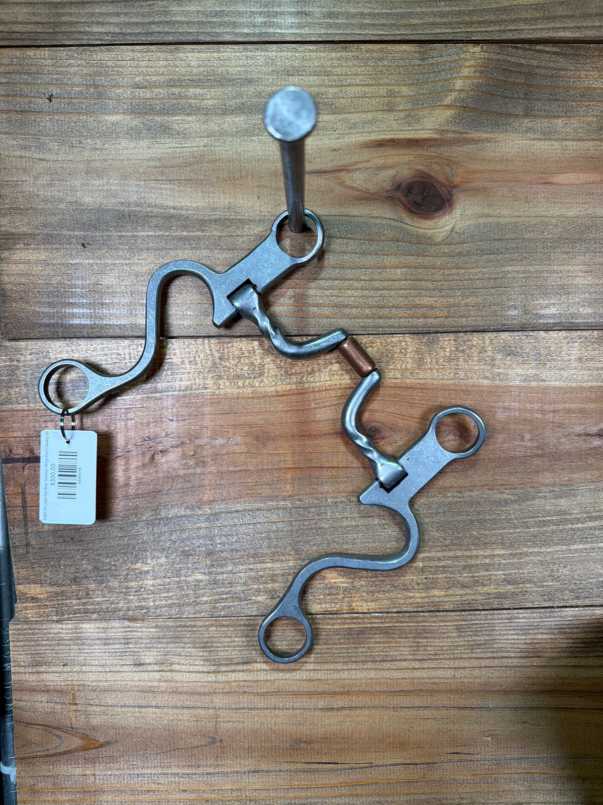 ISBIT251 Josh Ownbey Twisted Hinge Port Cavalry Shank
