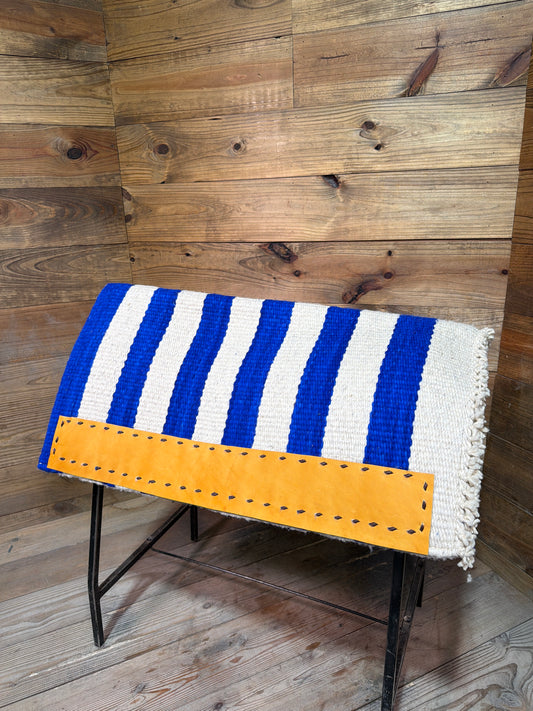 Casa Zea Blue & White Navajo Pad