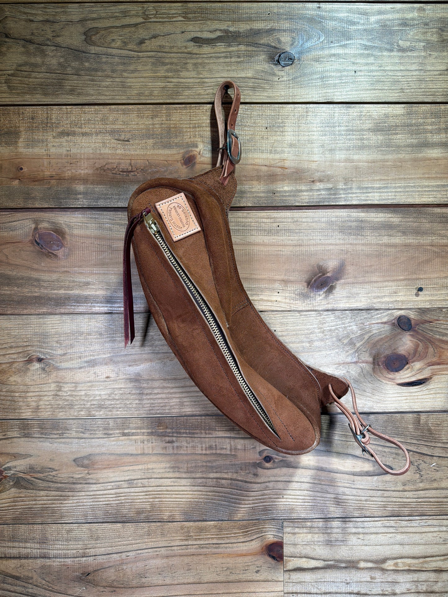 Cargill Cantle Bag Brown Roughout