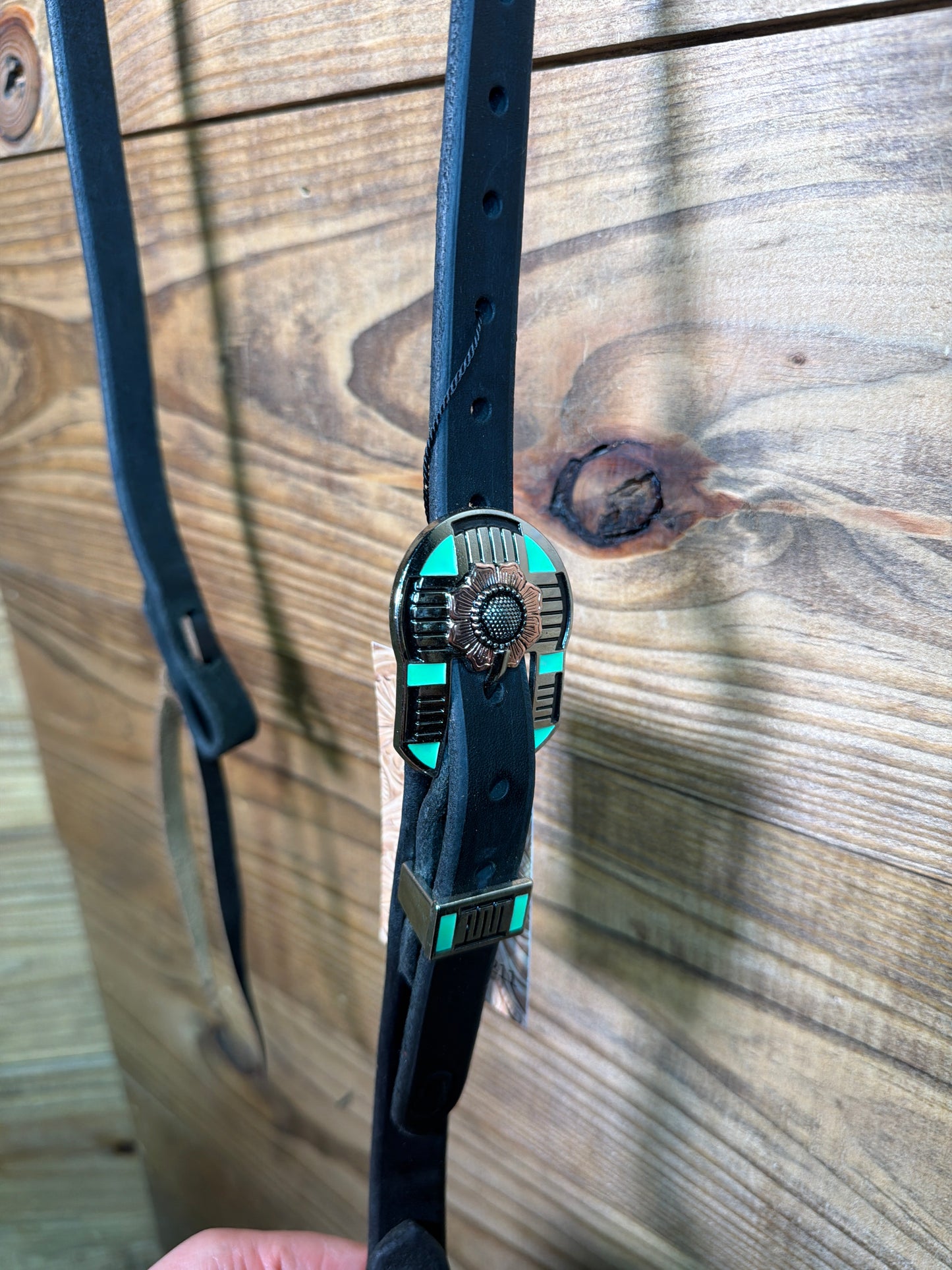 76 HS Cheaney Blk OE Copper Flower