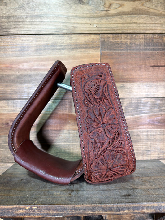 #13 Tooled Stirrup