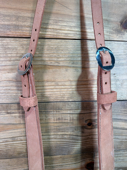 PC07 AM 3" Harness Roughout Pulling Collar Reg Buckles