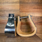 3" Wood w/ Metal Outer Lining Bell Stirrups