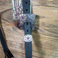 Cheaney One Ear Headstall w/ Purple Flower