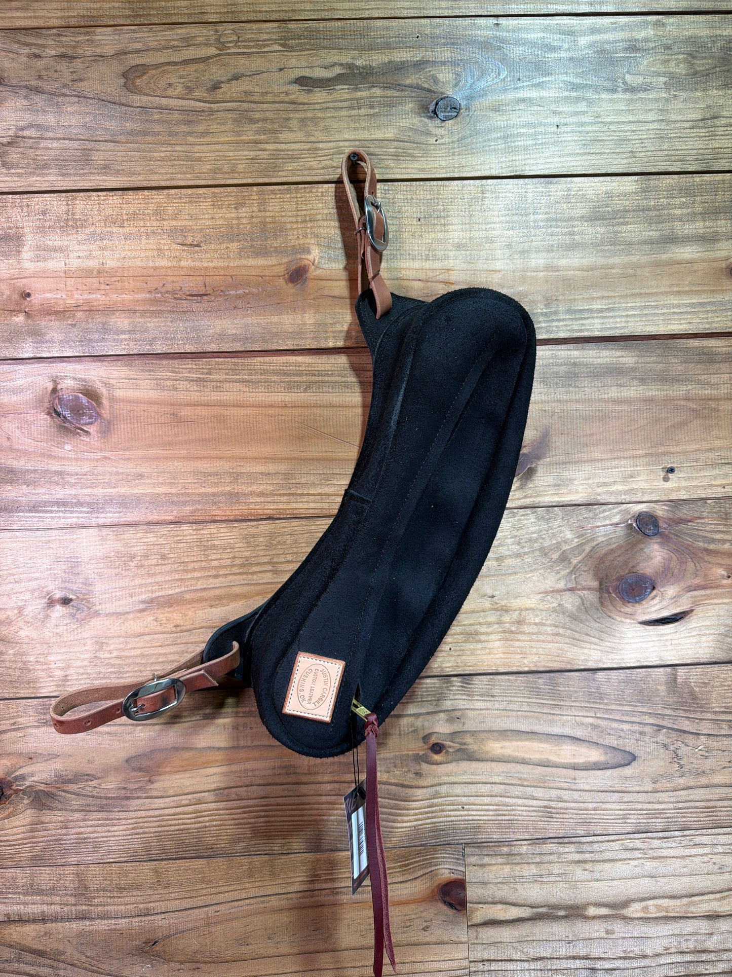 Cargill Cantle Bag Black Roughout