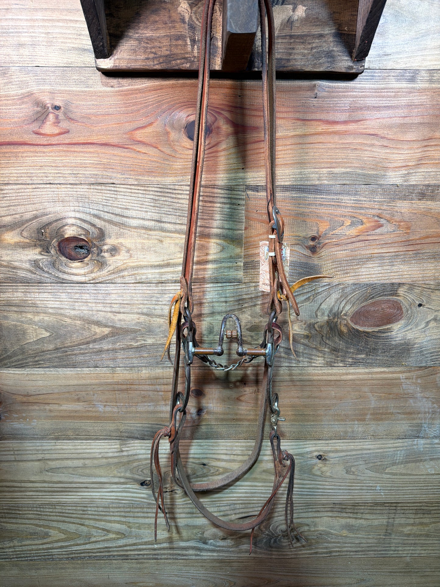 ISUB061 Custom Brandon Anthony Bridle w/ Tanner Field Headstall