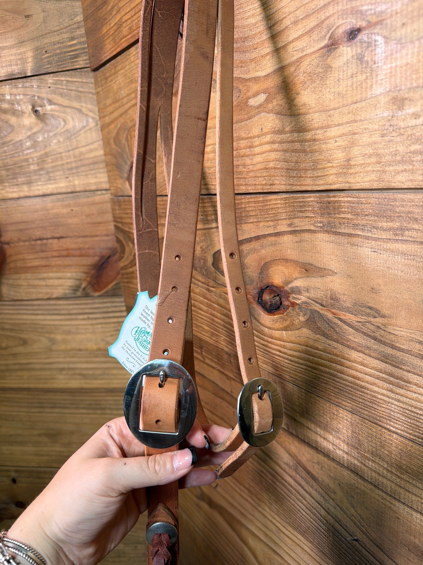 Harness Split Ear Headstall w/ Throat Latch