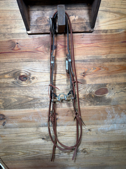 ISUB097 Josh Ownbey Mounted Shanks Bridle
