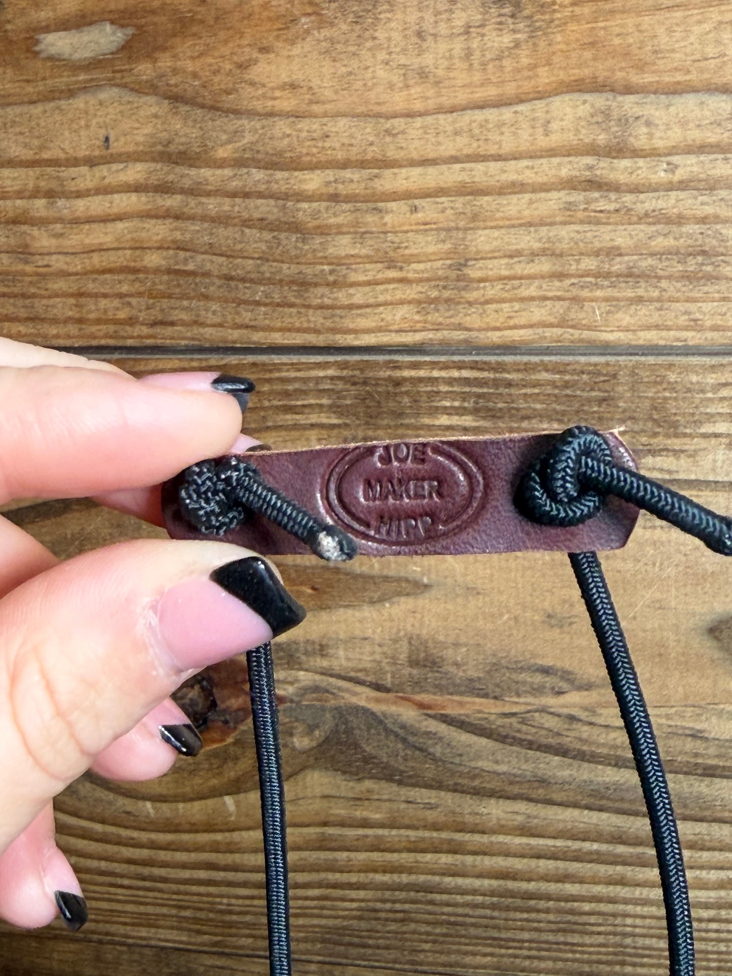 Joe Hipp Bungee Rope Holders Blood Knot Pull