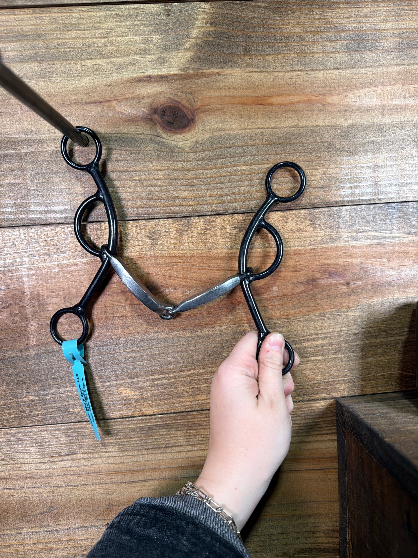 LZ-64 Dutton 2 Piece Square Bar Snaffle