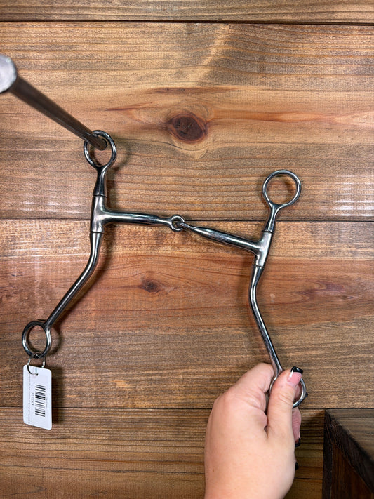 ISBIT219 Josh Ownbey Smooth Snaffle Rod Shank