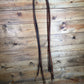 Double Stitched Straight Cut Split Reins-AM