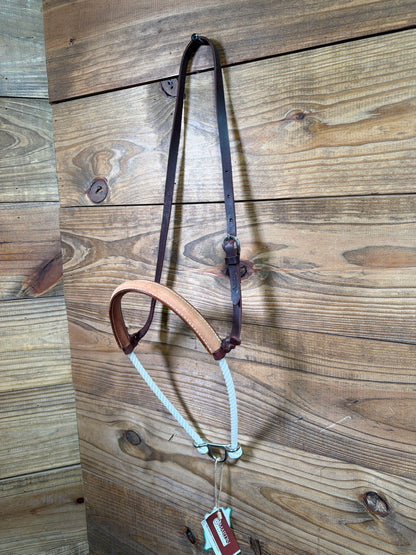 Martin Saddlery Single Rope Noseband Running S Border