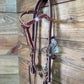 Joe Hipp Latigo Browband Headstall w/ Teskey's Buckle & Rings