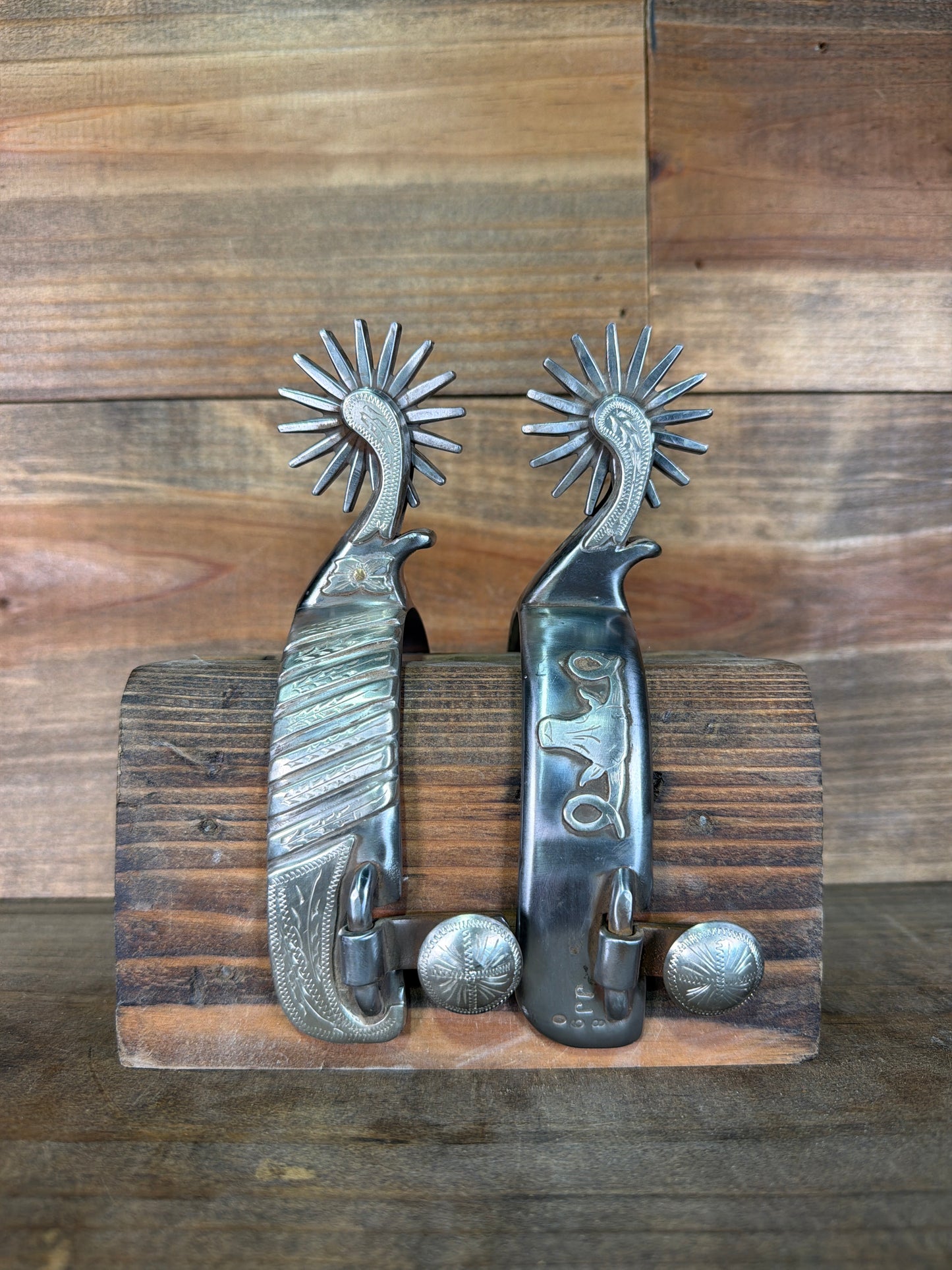 ISSPUR40 Jason Jarvis Double Mounted Spurs