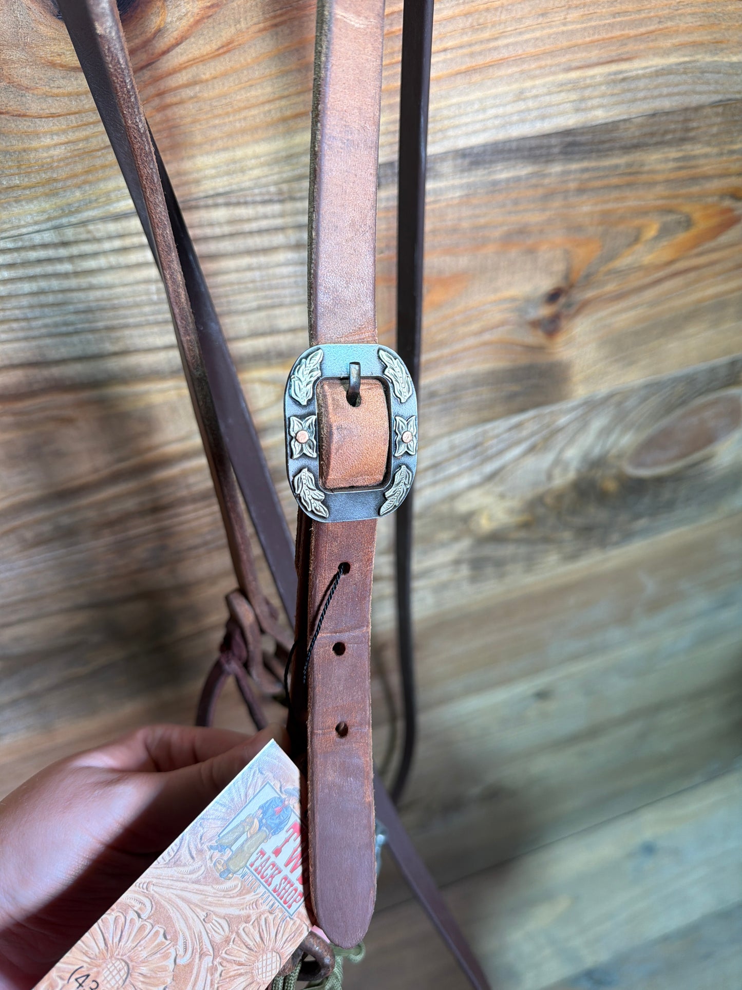 ISUB070 Kerry Kelly Twisted Hinge Port Bridle