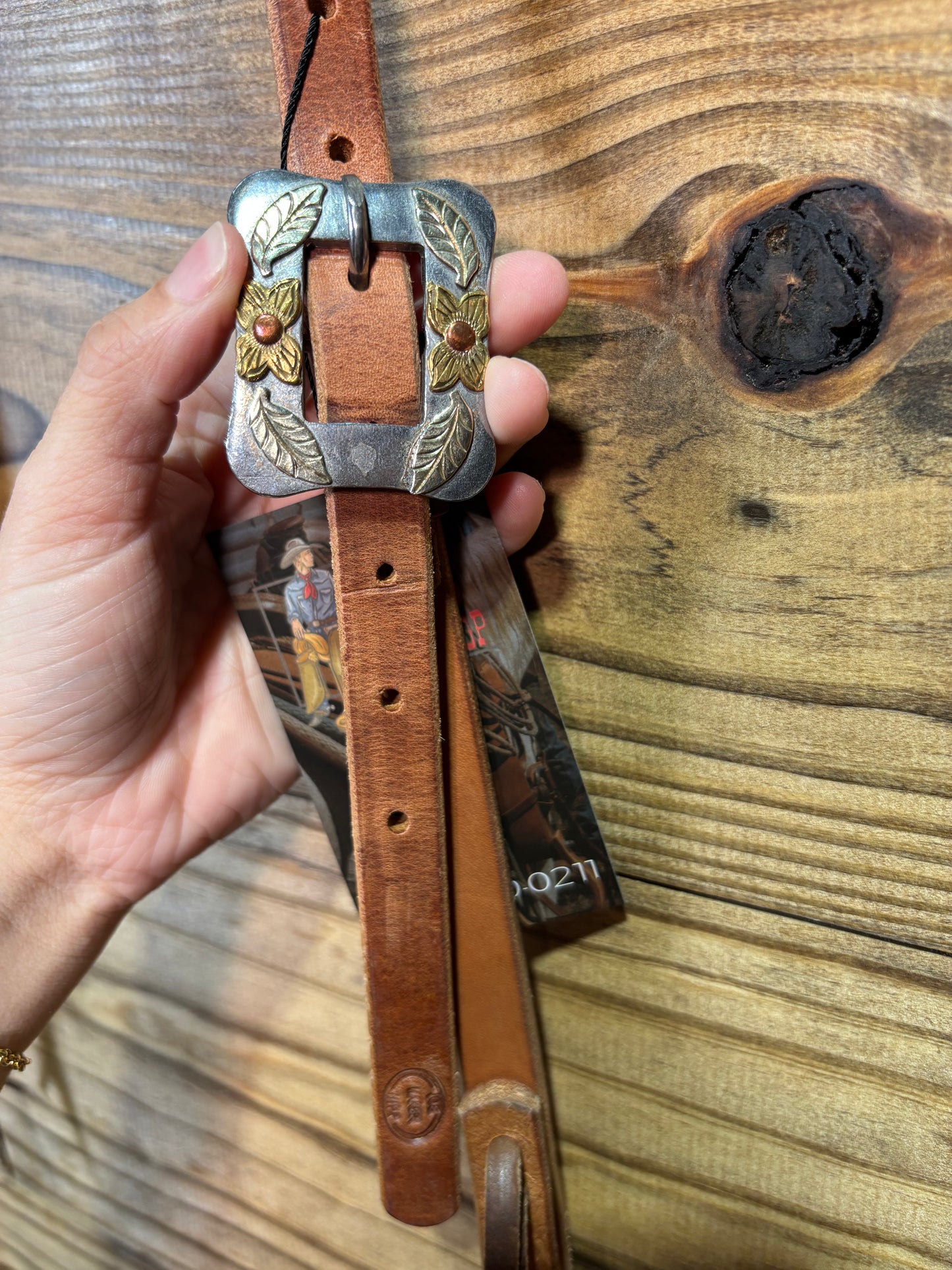 Joe Hipp Teskey Buckle Split Ear Headstall