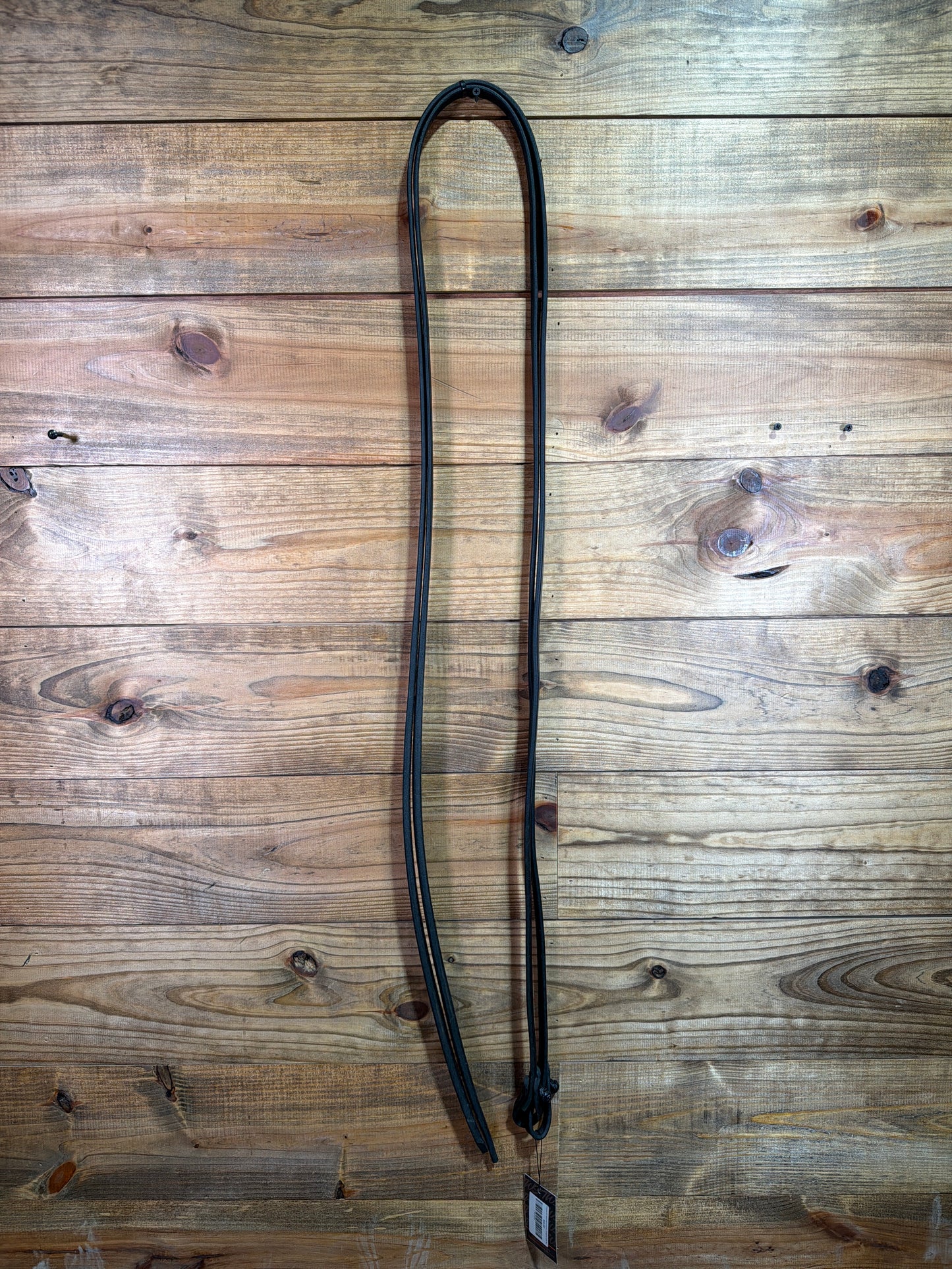 Cheaney 5/8" Black Quick Connect Weighted Split Reins