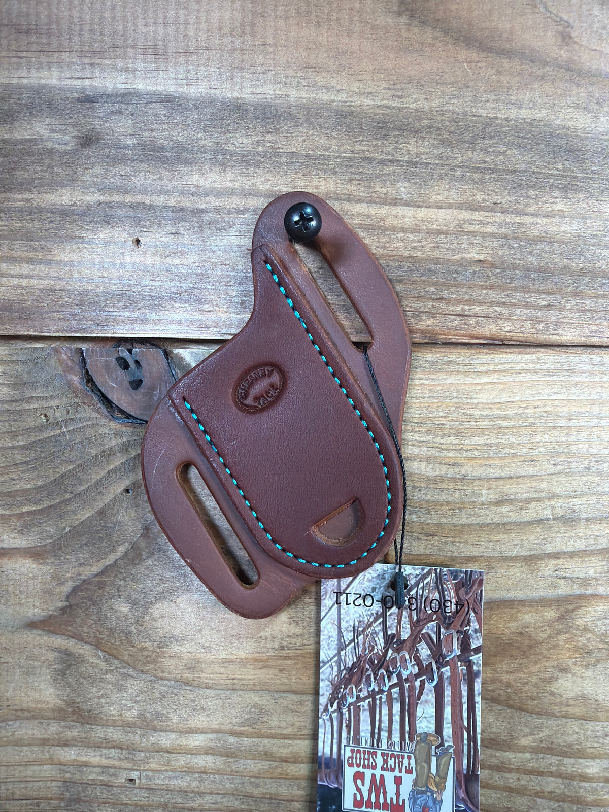 026 Cheaney 3" Knife Sheath Oiled Slick