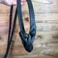 Cheaney 5/8" Black Quick Connect Weighted Split Reins