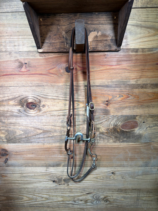 ISUB060 Cactus Saddlery Stamped Bridle