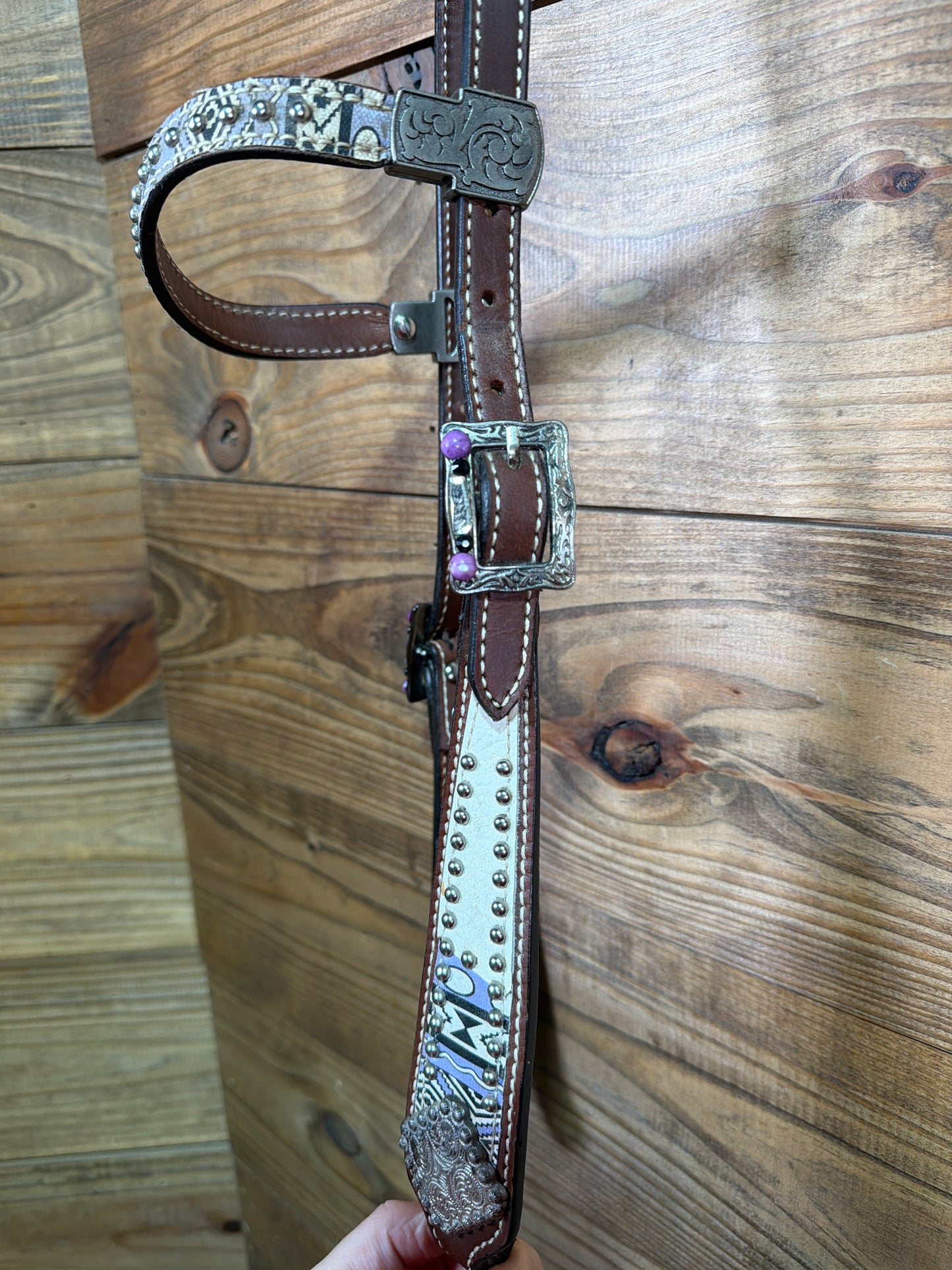 Showman 2 1/2" Tapered Barrel Breast Collar & BB HS Set