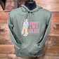 TWS Tack Shop Cowboy Hoodie Military Green
