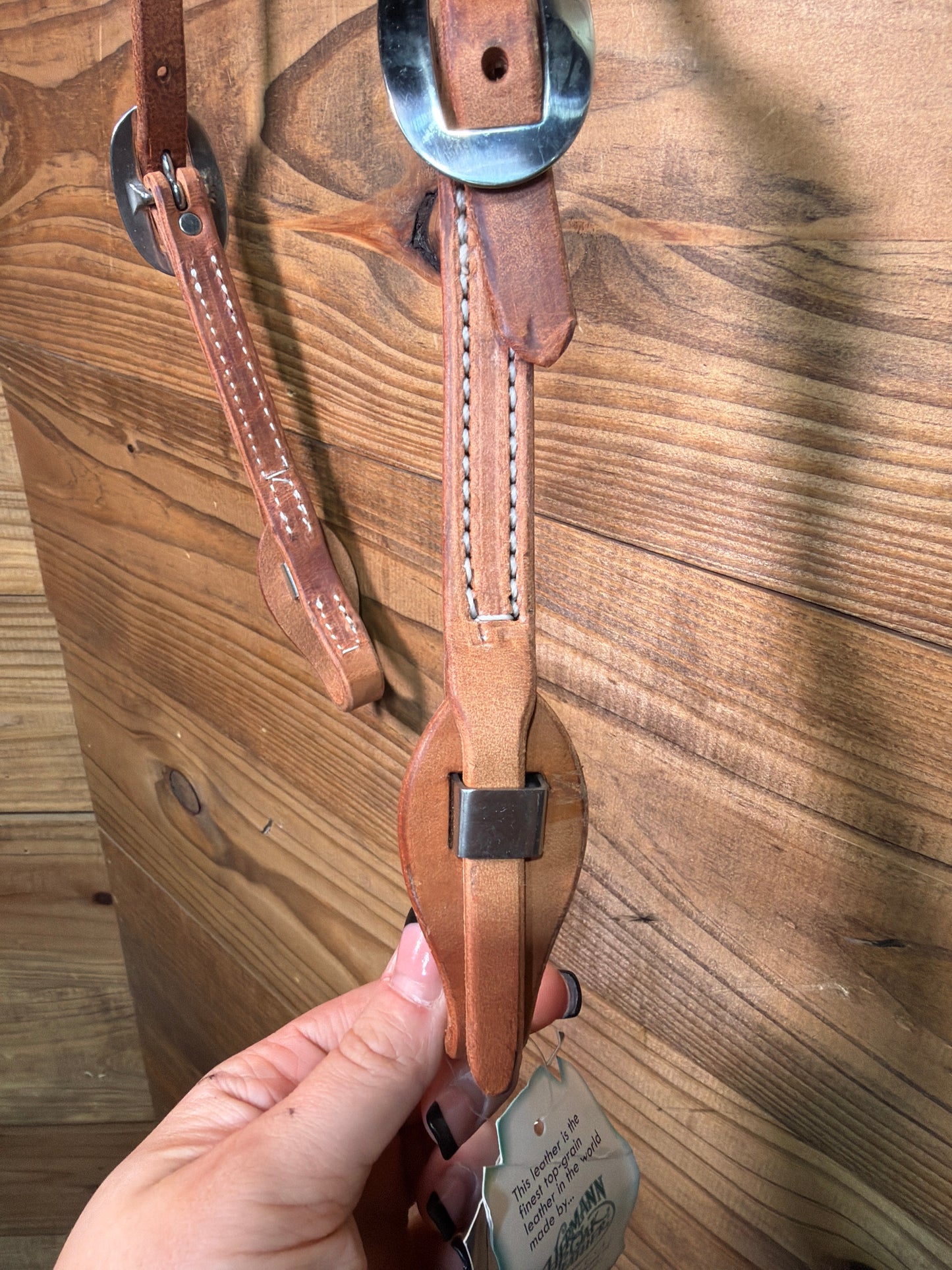 Harness One Ear Headstall Rolled Ear