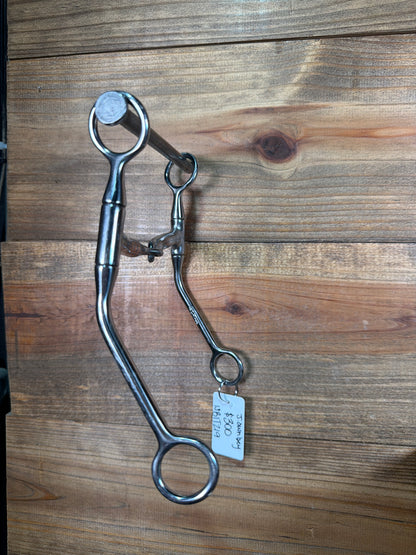 ISBIT219 Josh Ownbey Smooth Snaffle Rod Shank