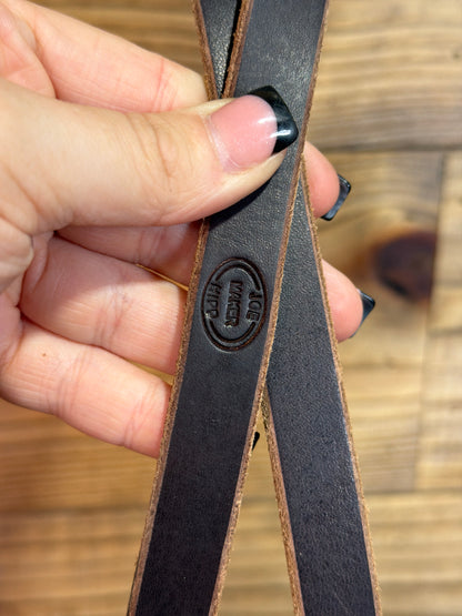 Joe Hipp 5/8" Roping Reins Pineapple Knots
