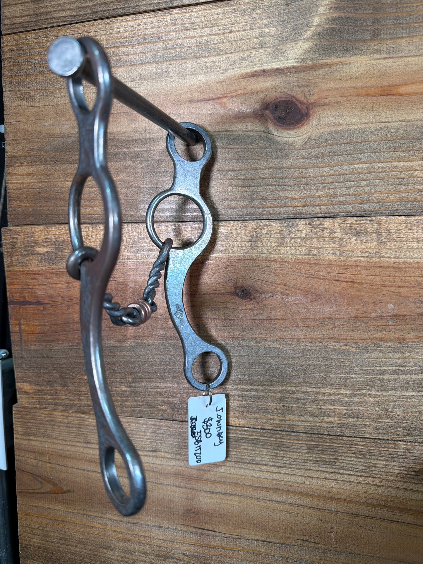 ISBIT200 Josh Ownbey Jr Cowhorse Twisted Wire Snaffle Heavy Shank