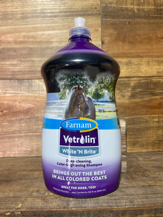 Farnam Vetrolin White 'N Brite Shampoo 32oz