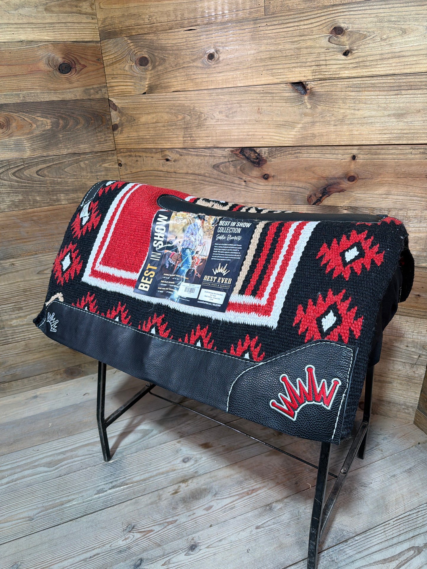 111 Best Ever 34x36 & 3/4" Cherokee Red White Black