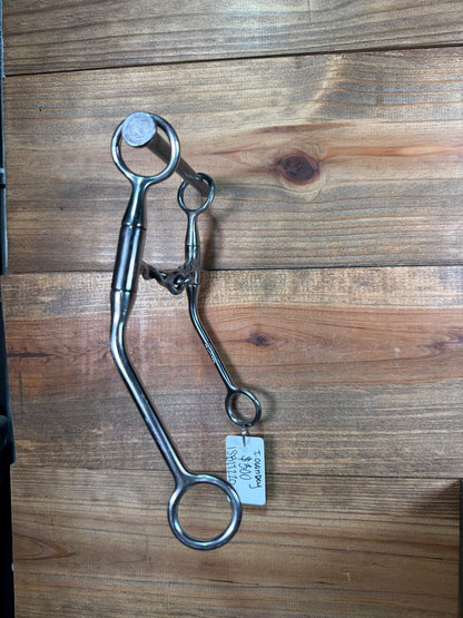 ISBIT220 Josh Ownbey Twisted Wire Snaffle rod shank