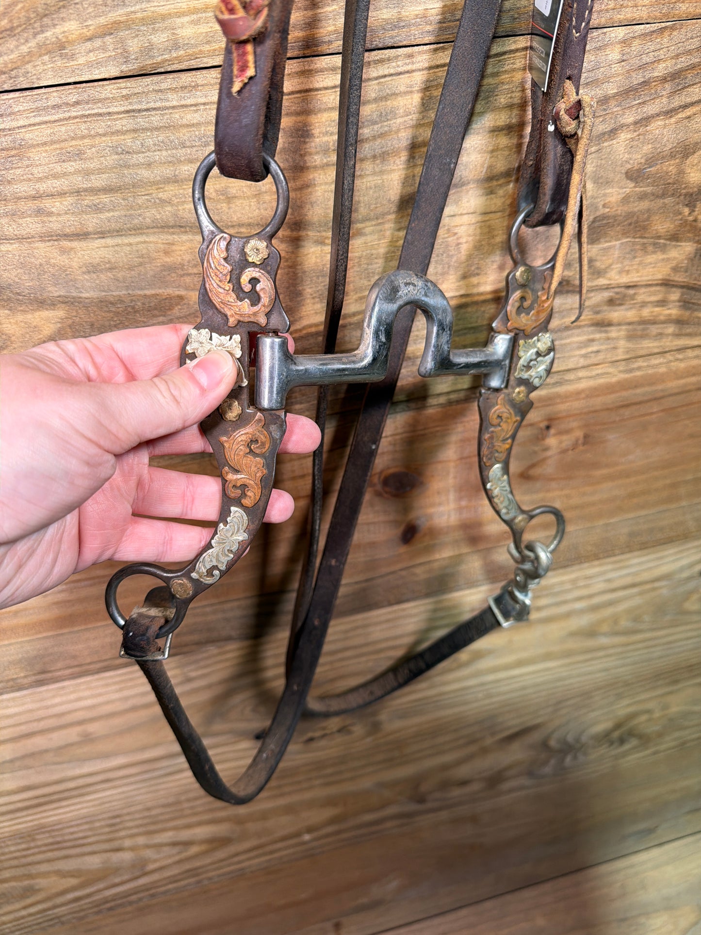 ISUB060 Cactus Saddlery Stamped Bridle