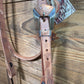 Joe Hipp Natural Browband Headstall w/ Mounted Buckle