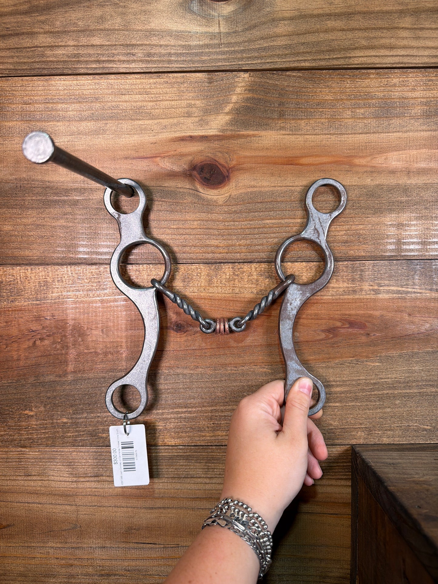 ISBIT200 Josh Ownbey Jr Cowhorse Twisted Wire Snaffle Heavy Shank