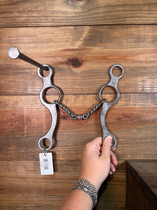ISBIT200 Josh Ownbey Jr Cowhorse Twisted Wire Snaffle Heavy Shank