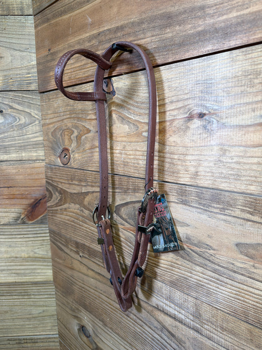 26 Headstall Cheaney QC Silver/Copper