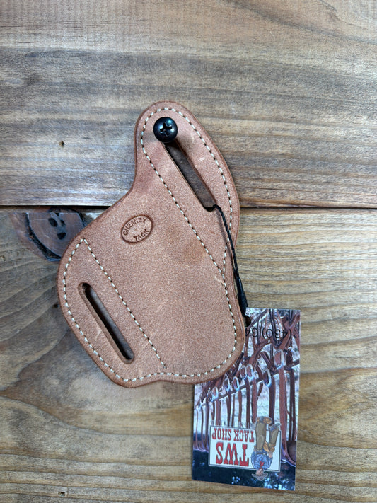 019 Cheaney 3 5/8" Knife Sheath Natural Roughout