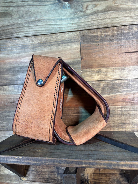 All Roughout Stirrups Natural