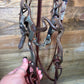 ISUB088 Pat Ray Castleberry Bridle w/ Cowpuncher Buckle
