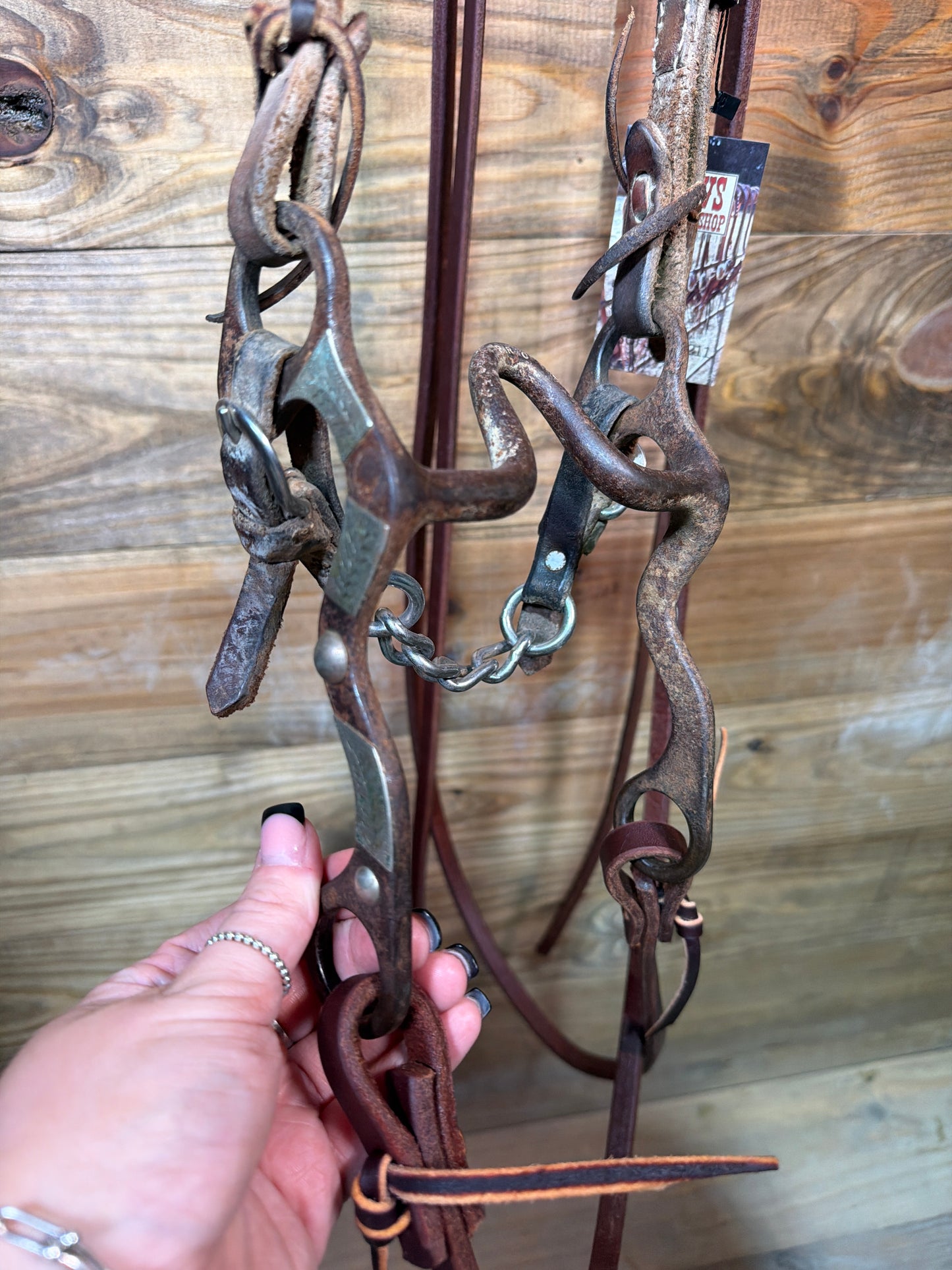 ISUB088 Pat Ray Castleberry Bridle w/ Cowpuncher Buckle