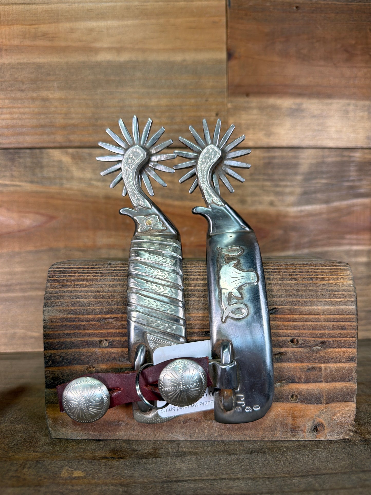 ISSPUR40 Jason Jarvis Double Mounted Spurs