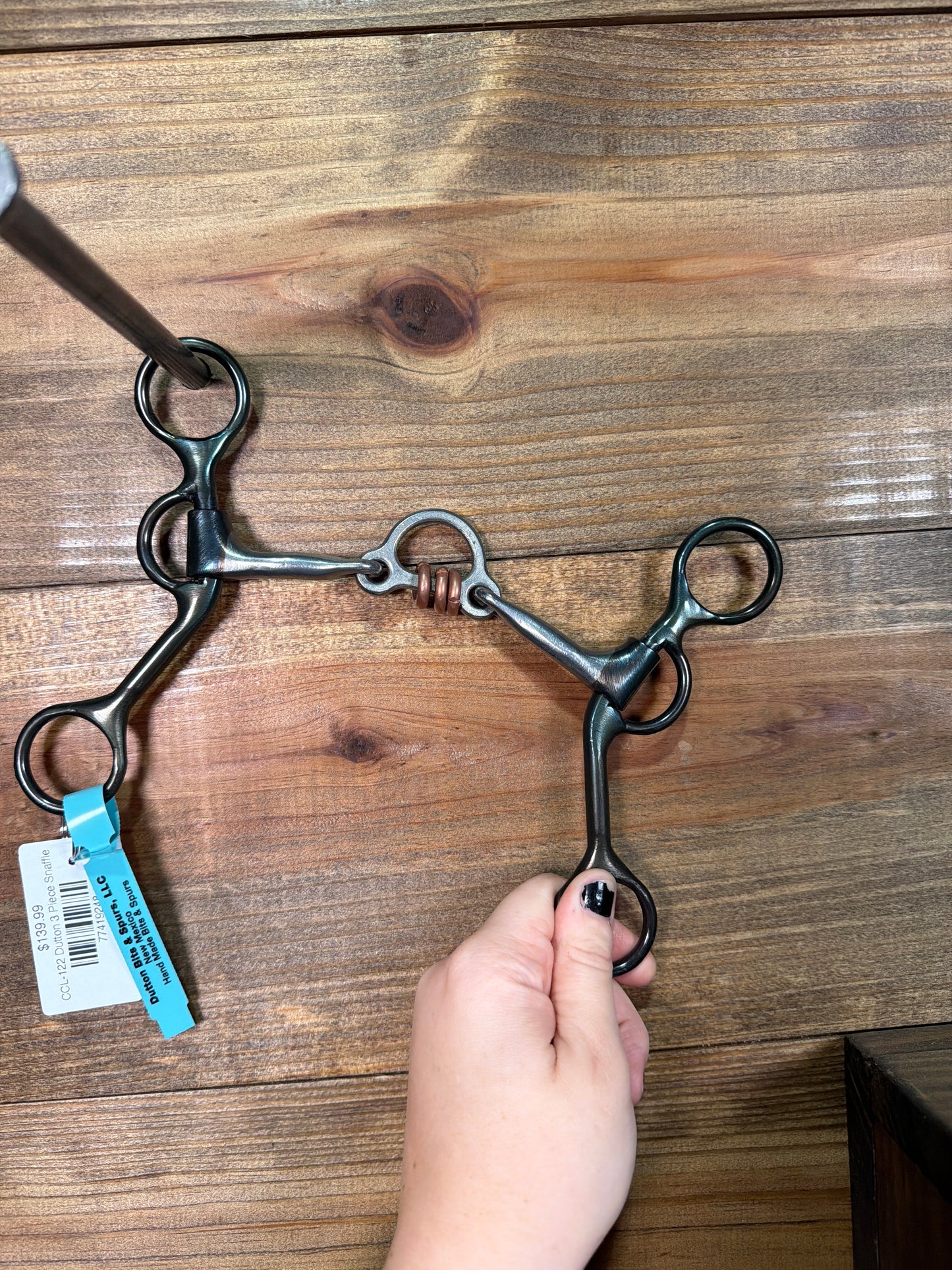CCL-122 Dutton 3 Piece Snaffle
