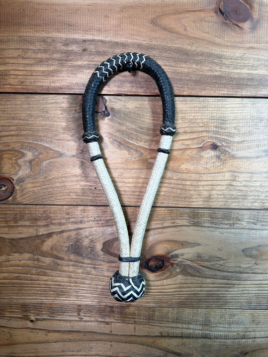 Rawhide Bosal Cream w/ Black Nose