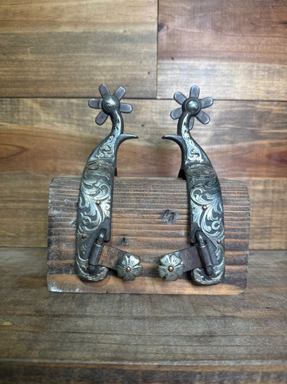 ISSPUR47 Kerry Kelly Mounted Spurs