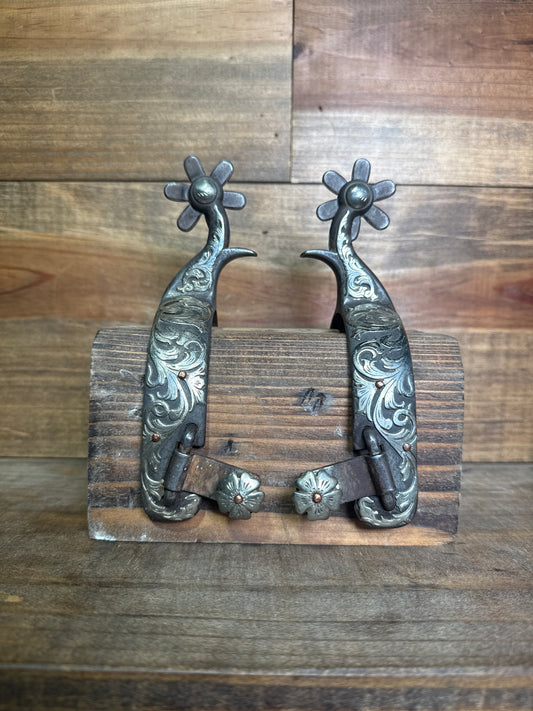ISSPUR47 Kerry Kelly Mounted Spurs