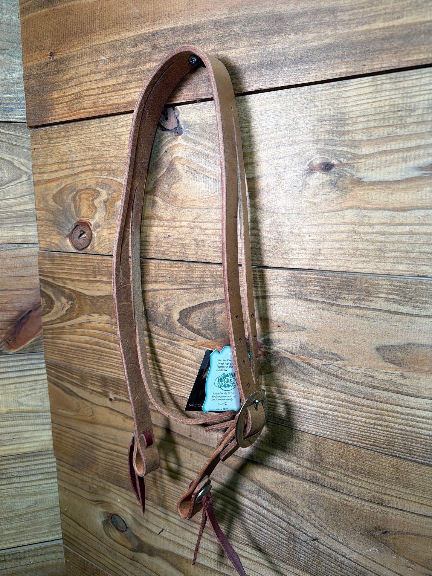 Harness Split Ear Headstall w/ Throat Latch