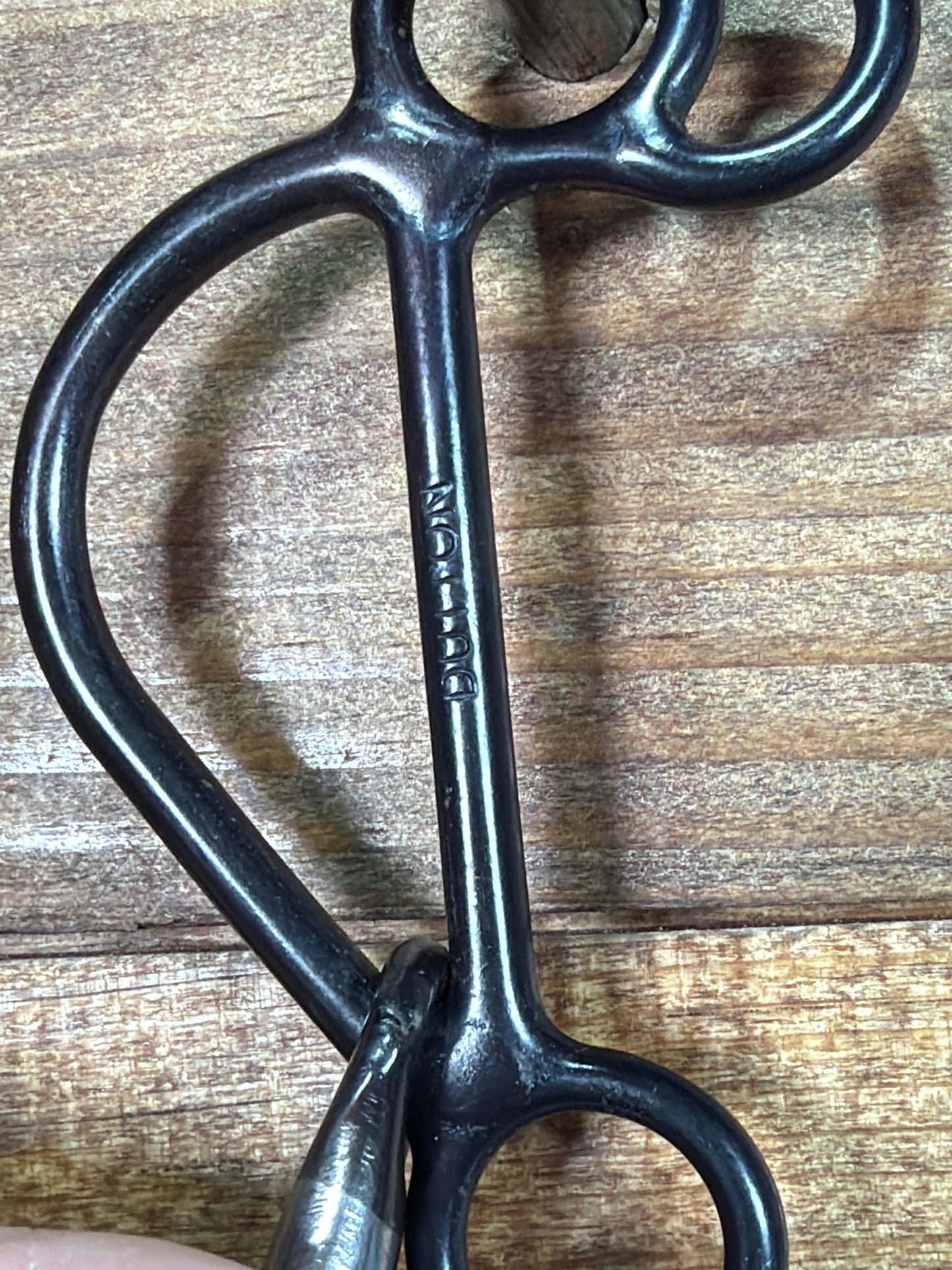 R1-19 Dutton 3 Piece Snaffle Dog Bone Gag